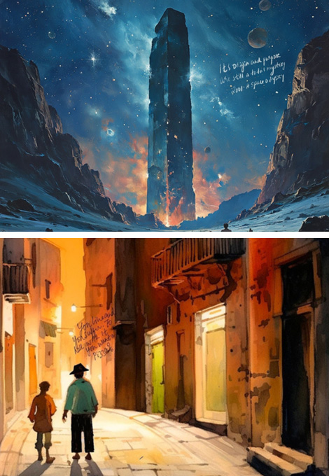 Creative visual representing the artistic vision of The Atelier Magazine